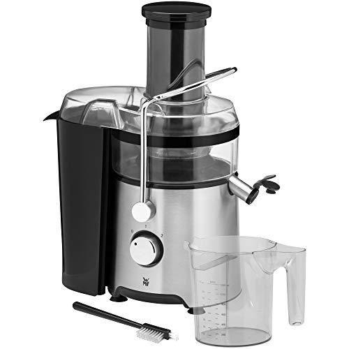 Kult X Centrifugeuse électrique pour fruits et légumes en acier inoxydable 500 W Slow Juicer pour gros morceaux de fruits, pichet à