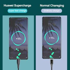 Generic Câble de USB type C et 5 A de suralimentation pour charge rapide  pour Huawei à prix pas cher