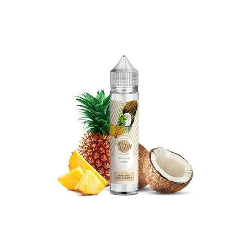 3x Le Petit Verger Ananas Coco 50ML - 50ml - Sans nicotine ni tabac