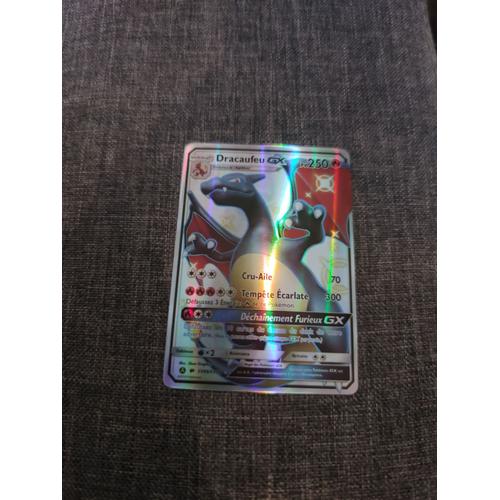 Carte Pokémon Dracaufeu Gx Shiny (Française)