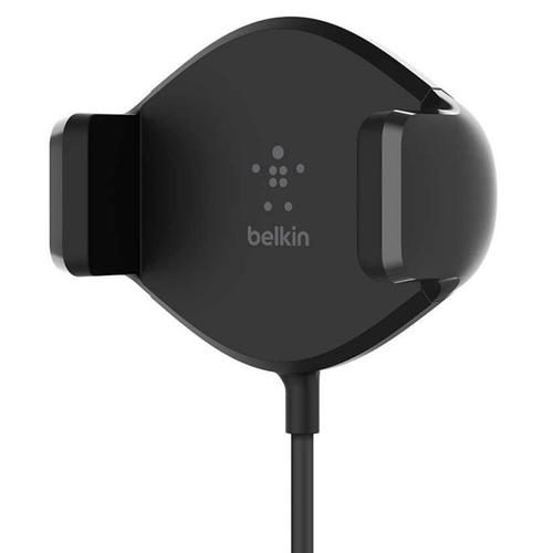 Support Voiture Grille Chargeur Induction 10w Qi Noir Belkin