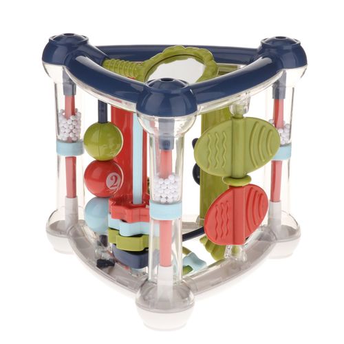 Activite Pour Bebe Jouer Cube Jouet Enfants Educatif Perle Labyrinthe Forme Animale Blocs De Tri Centre De Jeu Apprentissage Precoce Hochet Jouet Rakuten
