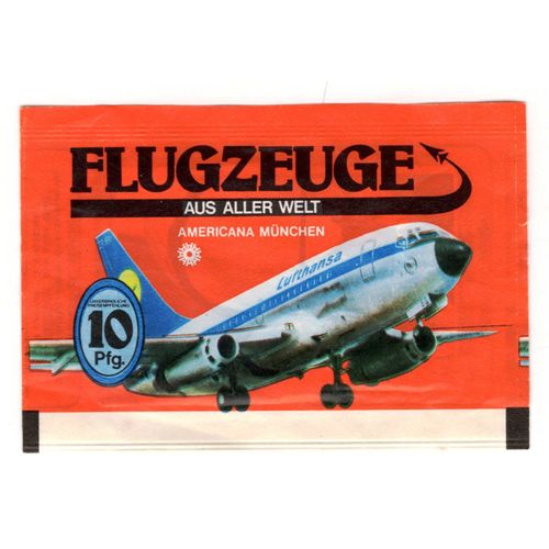 Pochette Flugzeuge Aus Aller Welt - Americana München - Neuve No Panini