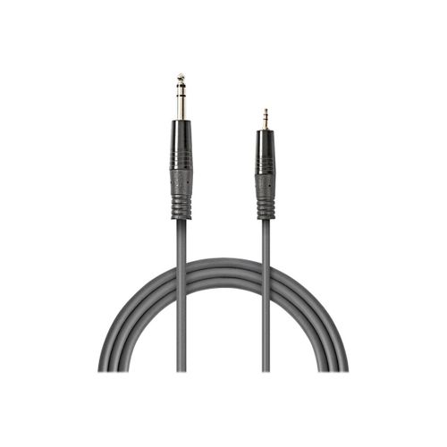 Nedis OnStage series - Câble audio - jack stéréo mâle pour mini-phone stereo 3.5 mm mâle - 1.5 m - gris foncé