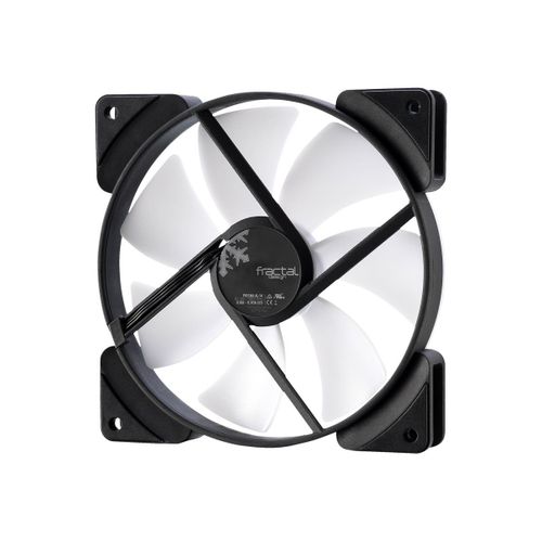 Fractal Design Prisma AL-14 - Ventilateur châssis - 140 mm - noir, blanc semi-opaque
