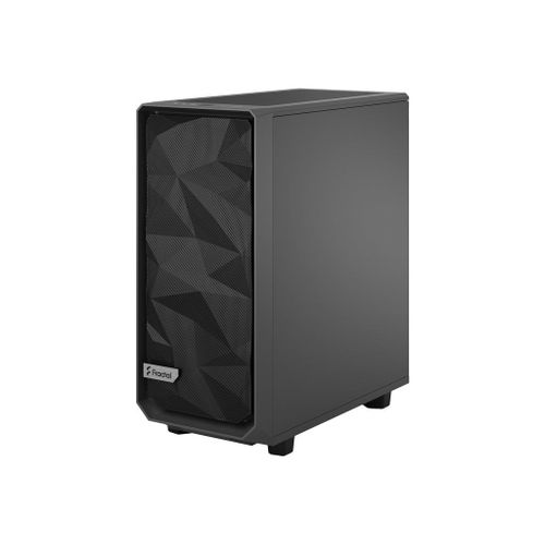 Boitier PC Moyen Tour ATX Fractal Design Meshify 2 Compact avec panneau vitré - Gris