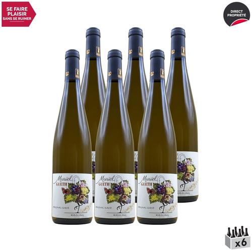 Domaine Gueth Alsace Original'sace Riesling Blanc 2017 X6