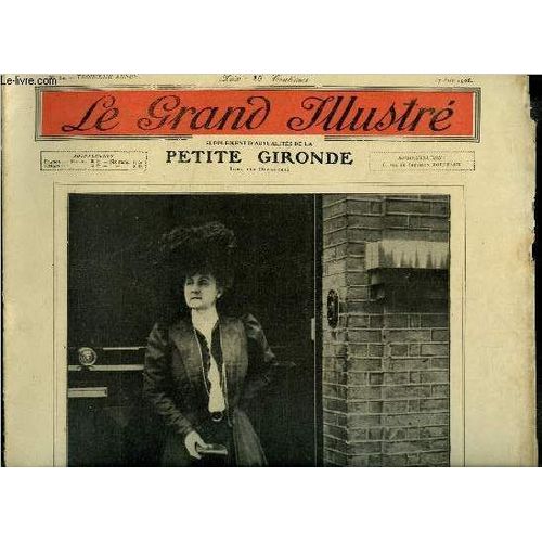 Le Grand Illustré N° 24 - Madame Alexandre Dumas, La Douma Essaie D Établir En Russie Un Régime Constitutionnel, Les Fête Du Bi Centenaire De La Fondation De Cronstadt, A L Exposition De Milan, Le(...)