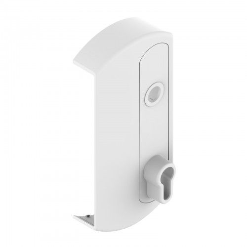 Habillage pour serrure en applique - ABS - blanc 9016 - Modulox TIRARD