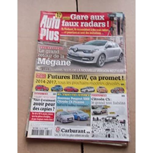 Auto Plus N°1318 - 9 Décembre 2013 : Le Grand Retour De La Mégane