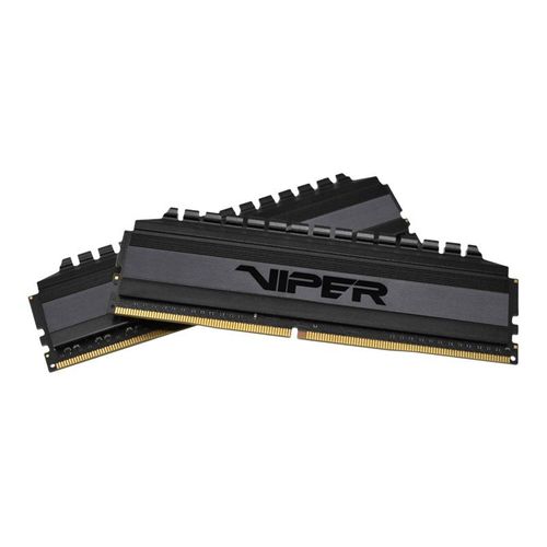 Patriot Viper 4 Blackout Series - DDR4 - kit - 16 Go: 2 x 8 Go - DIMM 288 broches - 3200 MT/s / PC4-25600 - CL16 - 1.35 V - mémoire sans tampon - non ECC - noir