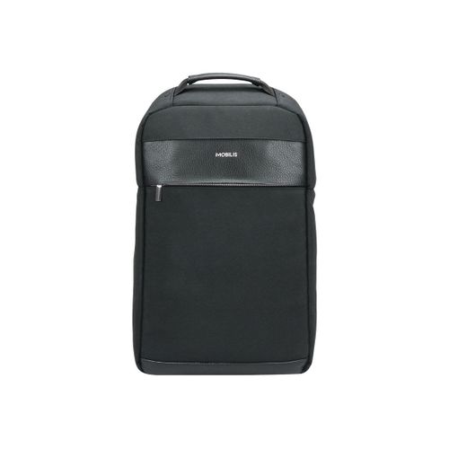 Mobilis PURE - Sac à dos pour ordinateur portable - 14" - 15.6" - noir, argent