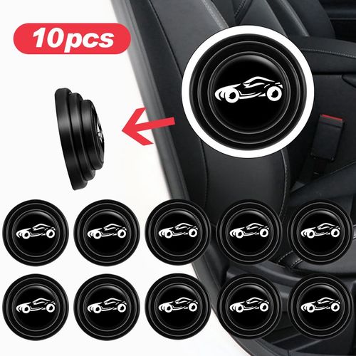 Coussinet D'isolation Phonique Pour Voiture 10x, Joint De Protection De Porte, Isolation Phonique, Amortisseur, Accessoires Extérieurs De Voiture