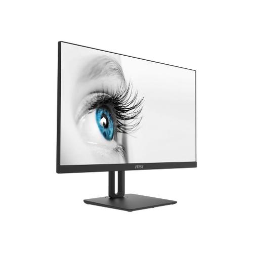 MSI PRO MP271QP - Écran LED - 27" - 2560 x 1440 WQHD @ 60 Hz - IPS - 300 cd/m² - 1000:1 - 5 ms - 2xHDMI, DisplayPort - noir