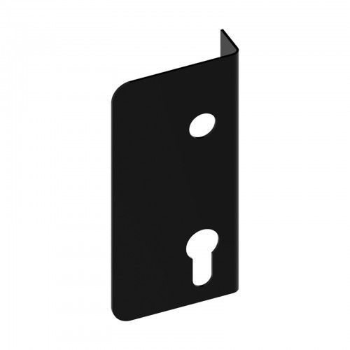 Enjoliveur pour serrure en applique - noir - Modulox - GA - gauche TIRARD