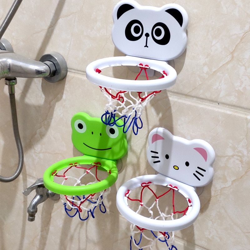 Chat Cerceau De Panier Du Jeu De Basket Ball Pour Bebe Et Enfant Jouets D Eau Versez Jouer Dans La Salle De Bain La Baignoire Et La Douche Fixation With A Ventouse Possible Avec