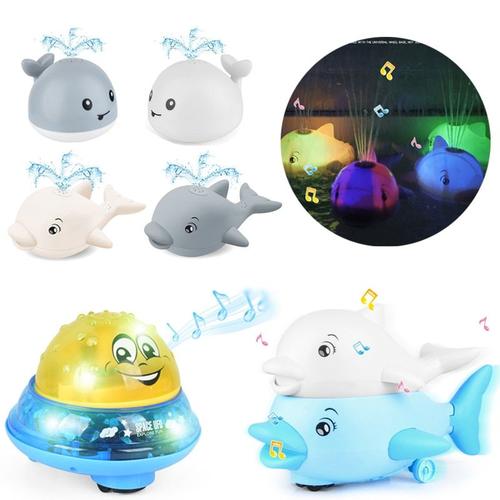 G Jouets De Bain Pour Bebe Et Enfant Avec Baleine D Eau Et Pulverisation Led Produit Electrique Repandrai Piscine Douche Ou Natation Also With A Forme De Balle Cadeau De La Avec Lumiere