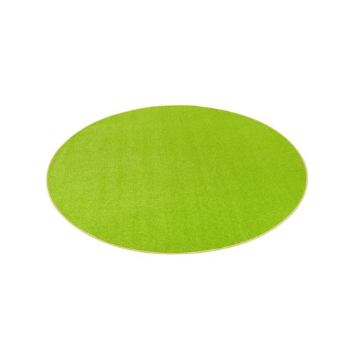 Snapstyle Joy - Tapis En Velours Rond Herbe Verte 200x200 Cm