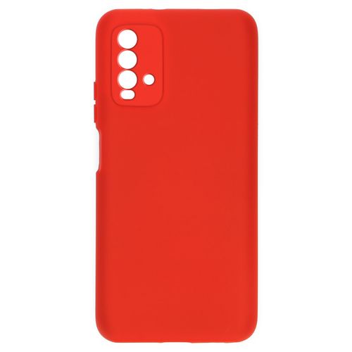 Coque Xiaomi Redmi 9t Silicone Semi-Rigide Finition Soft Touch Fine Rouge