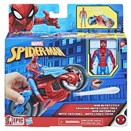 Spiderman Marvel Spider-Man Epic World Of Action Arachno-Moto Lance-Toile