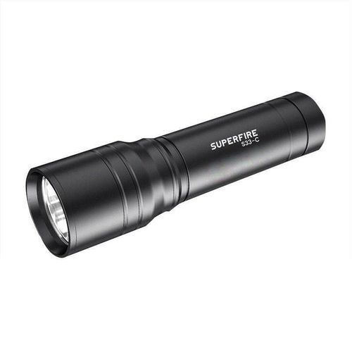Flashlight Superfire S33-C, 210lm, Usb