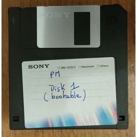 7 Disquettes 3,5" Sony ibm formated 2 Mo