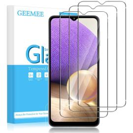 Verre Trempé pour Samsung Galaxy A03s [Pack 3] Film Vitre Protection Ecran  9H E.F.Connection