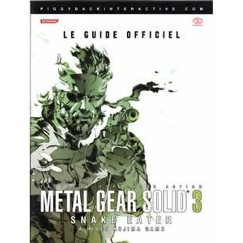 Guide Soluce Metal Gear Solid 3