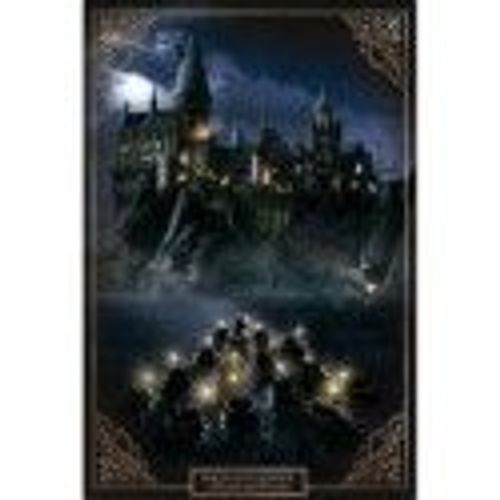 Abystyle - Harry Potter - Poster « Château De Poudlard » Roulé Filmé (91.5x61cm)