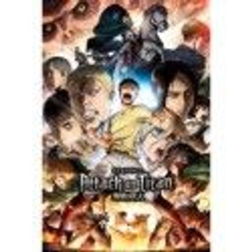 Gb Eye Ltd, Attack On Titan Season 2, Collage Key Art, Maxi Poster 61 X 91,5 Cm