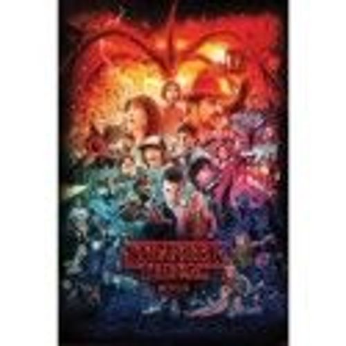 Pyramid International Stranger Things 4 Poster Seasons Montage (61cm X 91,5cm) Pour Couloir, Salon, Bureau À Domicile, Chambre