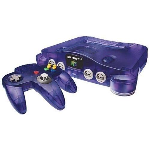 Console Nintendo 64 Grape Purple Violette Transparente