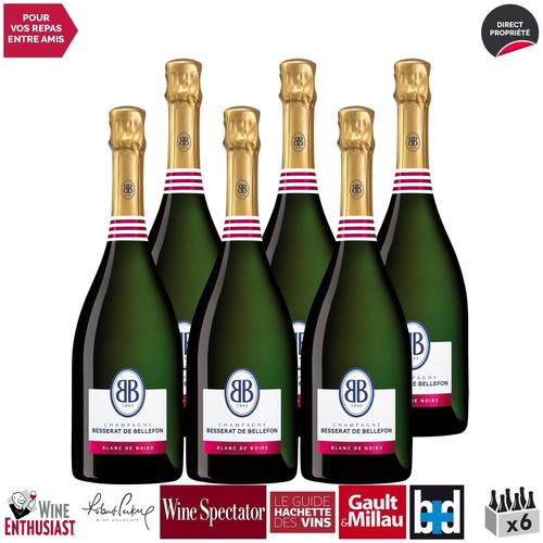 Champagne Besserat De Bellefon Champagne Grand Cru Blancs De Noirs Brut Blanc X6