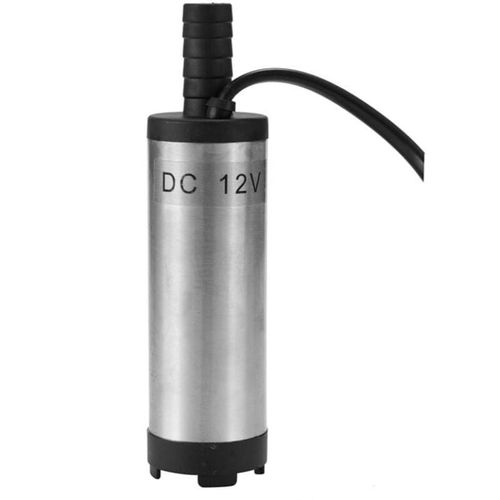 Pompe Immergee,Pompe Electrique Submersible En Acier Inoxydable - Kerosene Eau Huile 12 Litres/Min Outils Tous Carburants Goodnice