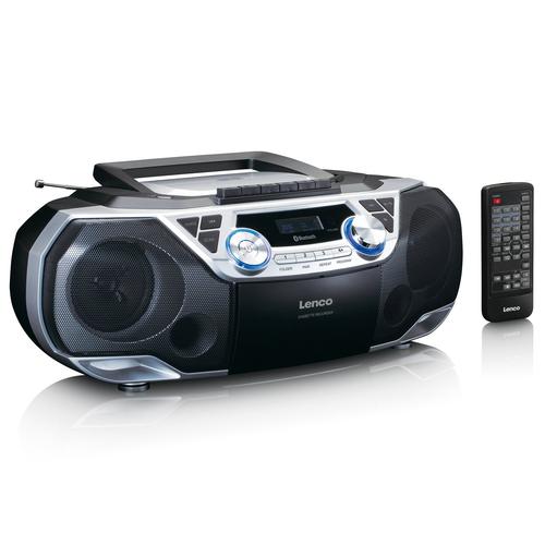 Lenco SCD-120SI - Radio portable lecteur CD Bluetooth