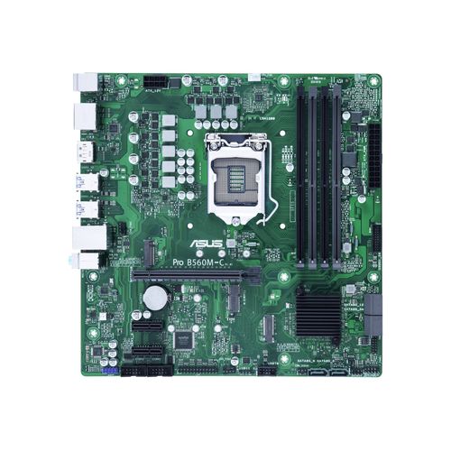ASUS Pro B560M-C/CSM - Carte-mère - micro ATX - Socket LGA1200 - B560 Chipset - USB 3.2 Gen 1 - Gigabit LAN - carte graphique embarquée (unité centrale requise) - audio HD (8 canaux)