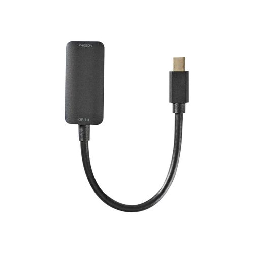 Nedis - Câble adaptateur - Mini DisplayPort mâle pour HDMI femelle - 20 cm - noir - rond, support 8K