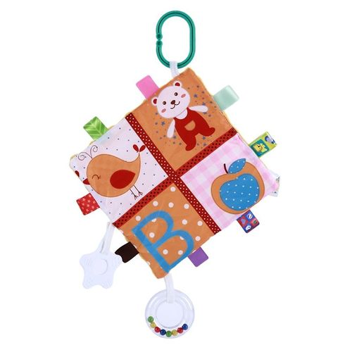 Bébé Dessin Animé Animal Apaisant Serviette Jouet Doux Réconfortant Dessin Animé Poussettes Pour Poupées Hochet Jouets Pour Bébé Lava1