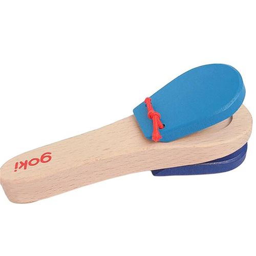 Manche À Percussion En Bois Battement Castagnettes Conseil Pour Bébé Instrument De Musique Préscolaire Jouets Éducatifs Précoces Lava1