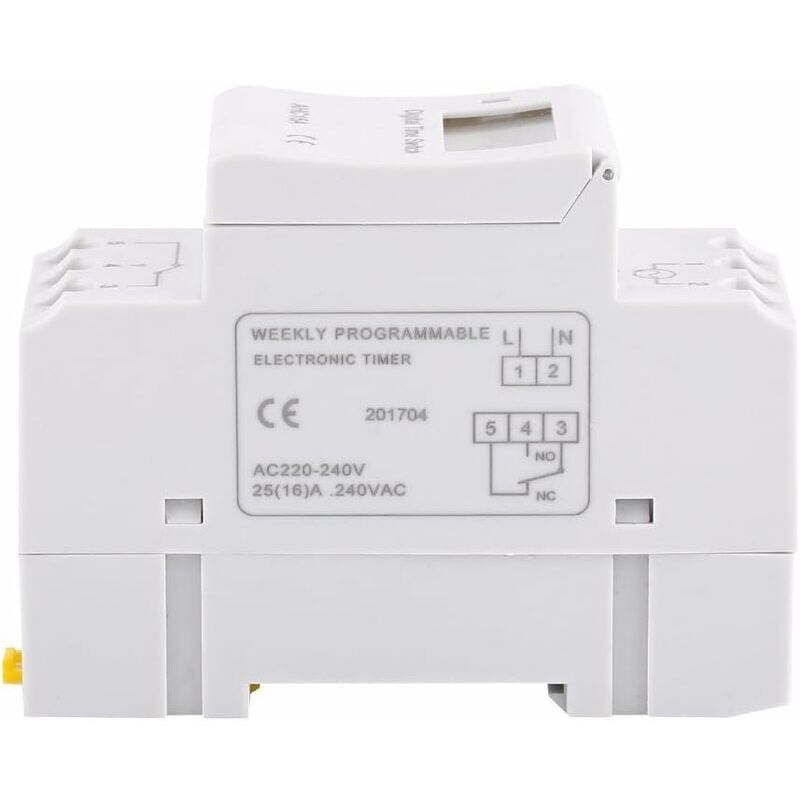 LCD Minuterie Programmateur horaire electrique hebdomadaire ... - 4