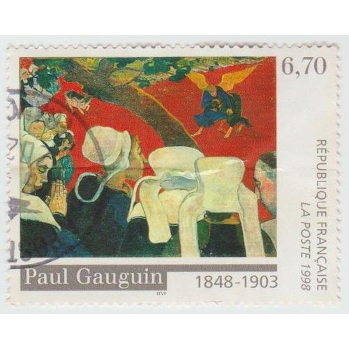 Timbre Paul Gauguin,1848-1903,6,70.République Française.La Poste.1998.