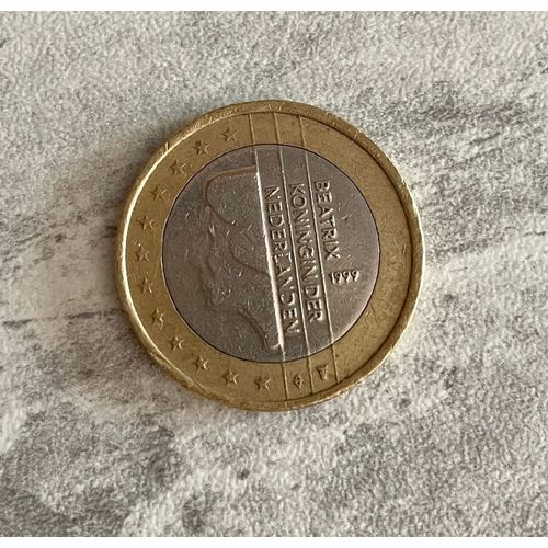 Pièce 1 Euro Beatrix Koningin Der Nederlanden 1999
