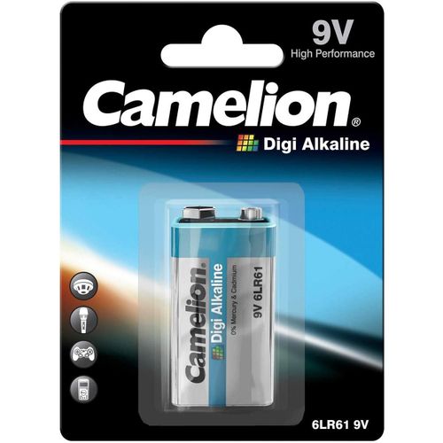 Camelion Blister 1 Pile Digi Alkaline 9V 6LR61