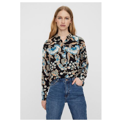 Chemise Imprimé Noir Femme