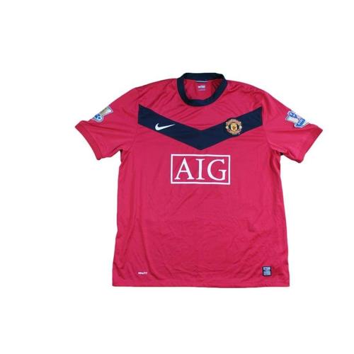 Maillot Manchester United Rétro Domicile N°11 Giggs 2009-2010