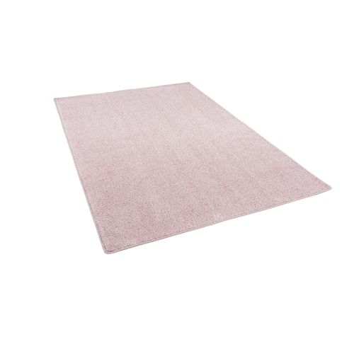 Snapstyle Cottage - Tapis De Couloir À Pile Haute Rose Pastel 200x200 Cm