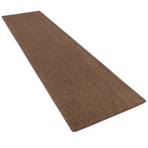 Snapstyle Cottage - Tapis De Couloir À Pile Longue Et Haute Chocolat 100x100 Cm