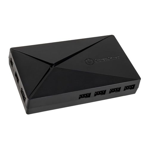 Silverstone Sst-lsb02-e - Argb Led Hub, Controller - Schwarz