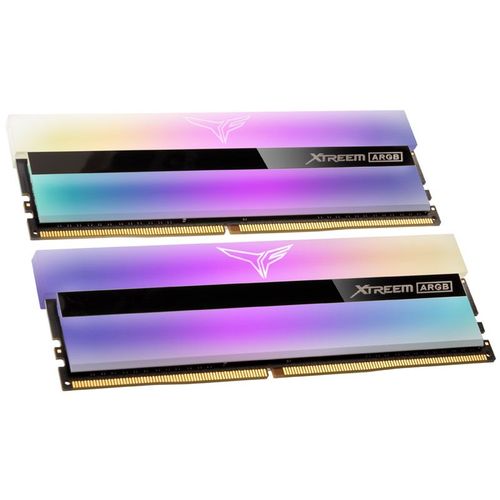 Team Group T-force Xtreem Argb, Ddr4-3200, Cl14 - 16 Gb Dual Kit, Wei