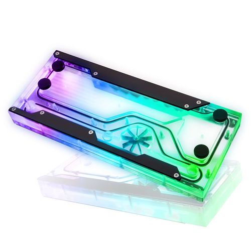 Raijintek Acheron 240 Rbw Distro Plate - Acryl, D-rgb